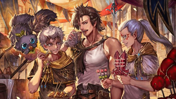 Аниме чёрный Клевер Black Clover