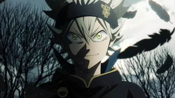 Аниме чёрный Клевер Black Clover