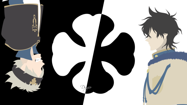 Аниме чёрный Клевер Black Clover