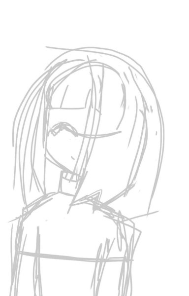 Наброски для рисования в IBISPAINT