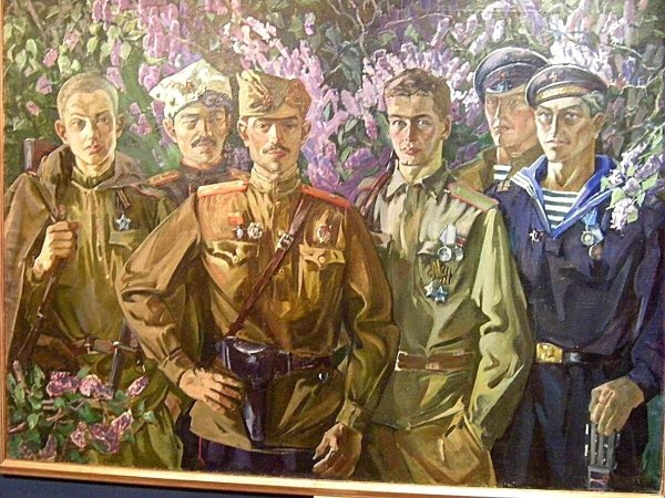 День Победы живопись