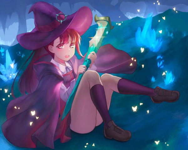 Арт little Witch Academia