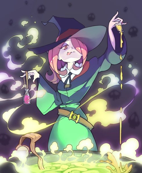 Little Witch Academia аниме
