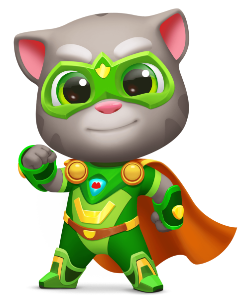 Talking Tom Hero Dash герои