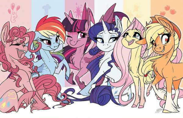 МЛП Mane 6 Art