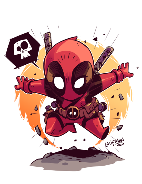Chibi Derek Laufman Марвел