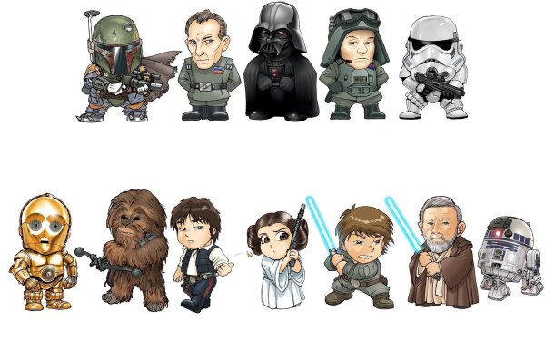 Star Wars герои мультика