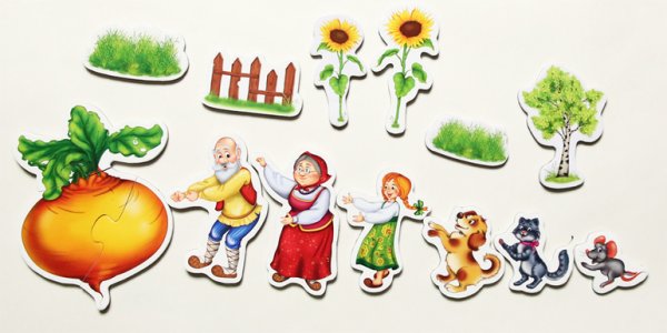 Нескучные игры магнитный театр Репка