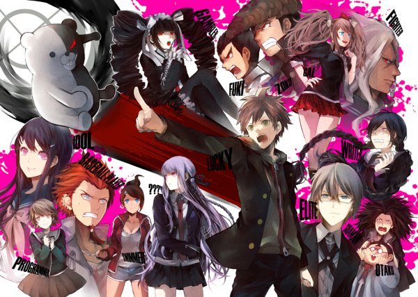 Danganronpa школа отчаяния аниме