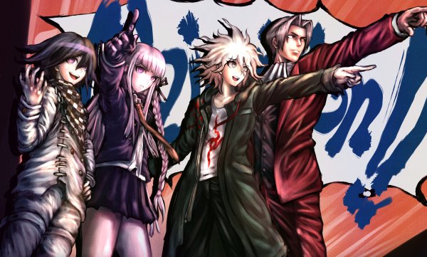 Ace attorney Danganronpa