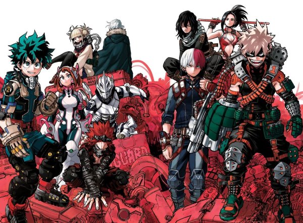 Official Art моя геройская Академия