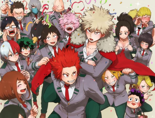 Anime моя геройская Академия