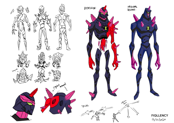 Ben 10 Chromastone Art