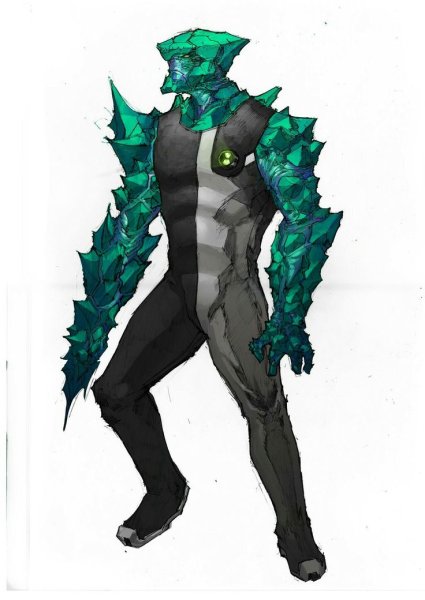 Ben 10 Diamondhead Art