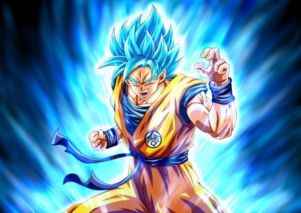 Dragon Ball z Goku super Saiyan