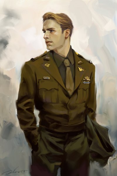 Стив Роджерс арт