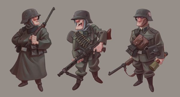 Арты военных героев (47 фото)