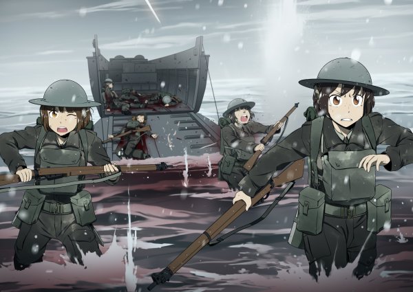 Гленн аниме война