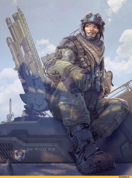 Sci-Fi пилот меха