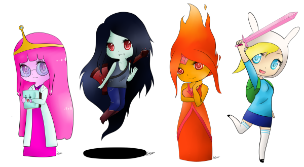 Adventure time персонажи