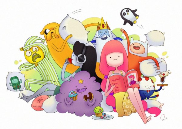 Adventure time герои