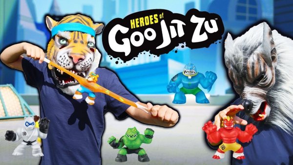 Герои goo jit Zoo