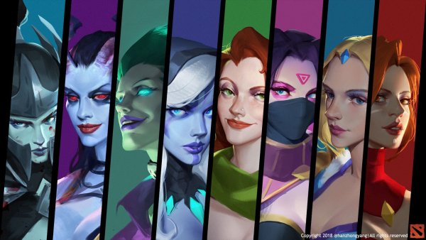 Dota 2 герои
