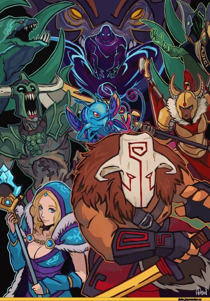 Dota 2 герои