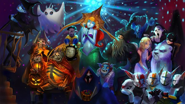 Dota 2 Art герои