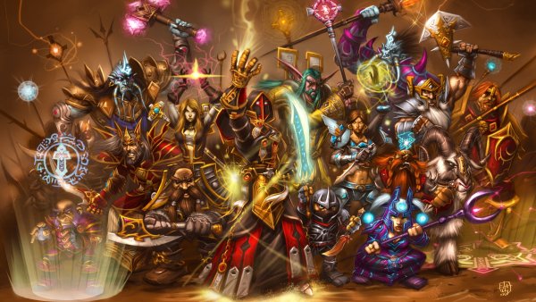 World of Warcraft 3.3.5a герои