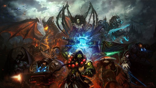 Heroes of the Storm арты