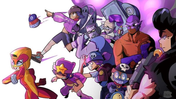 Brawl Stars Макс и би