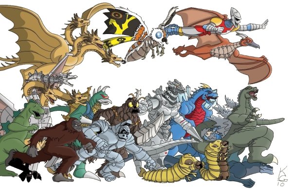 Титаны кайдзю MONSTERVERSE