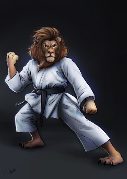 Тигр Jiu - Jitsu