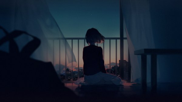 Аниме сад aesthetic