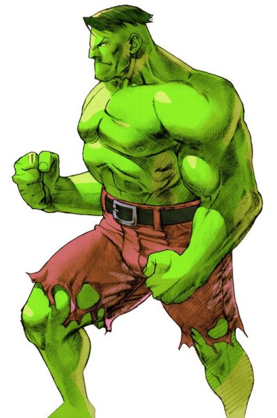 Marvel vs Capcom 2 Халк