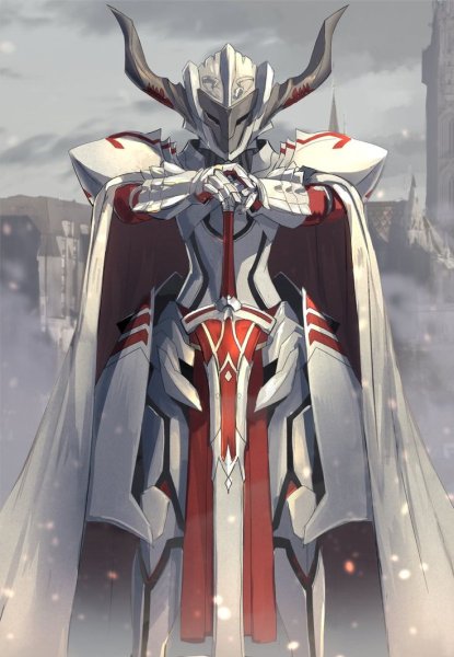 Fate Мордред в броне