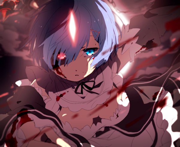 Re Zero рем демон