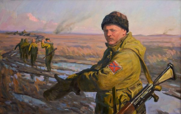 Алексей Крюков картины Донбас