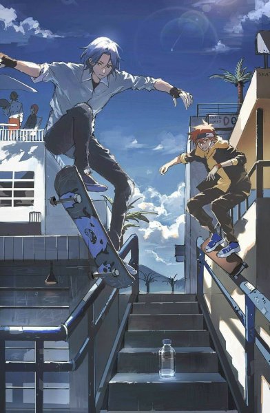 Реки аниме sk8