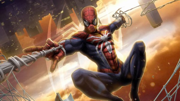 Spider man Art 4к