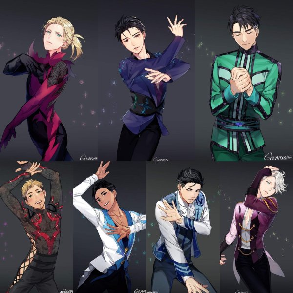 Yuri on Ice персонажи