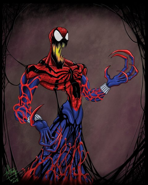 Marvel Spider man Карнаж