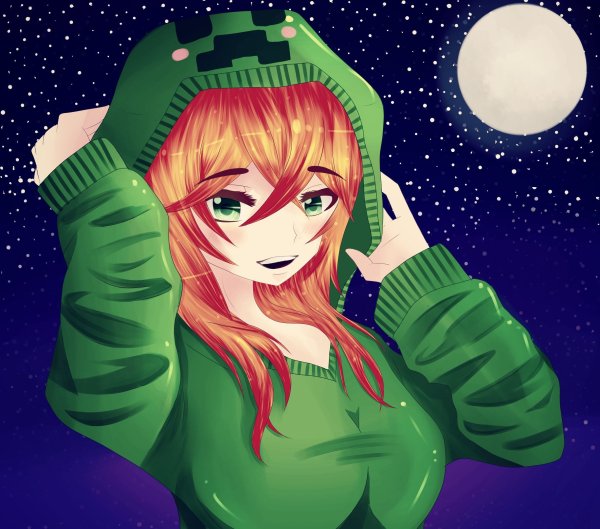 Майнкрафт аниме КРИПЕР