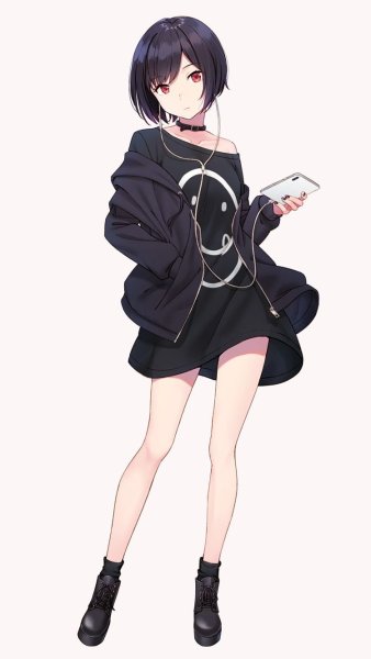 Аниме тянка пацанка