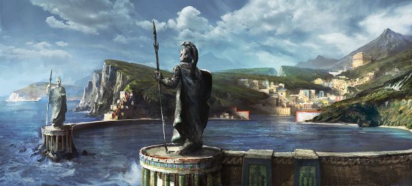 Колосс Родосский Assassins Creed Odyssey
