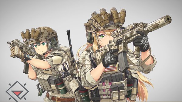 Арты в стиле Military