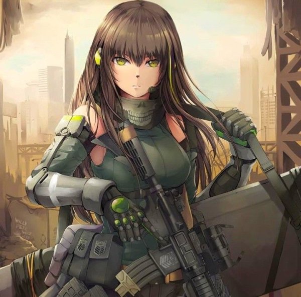 Герлз Фронтлайн аниме m4a1