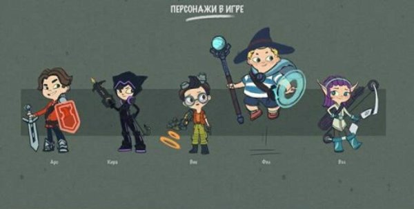 Герои Энвелла Фил арт