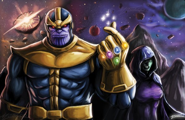 Marvel Comics Танос